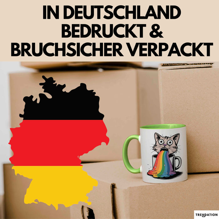 Memelord Tasse Geschenkidee für Meme Süchtige Grün Trendation