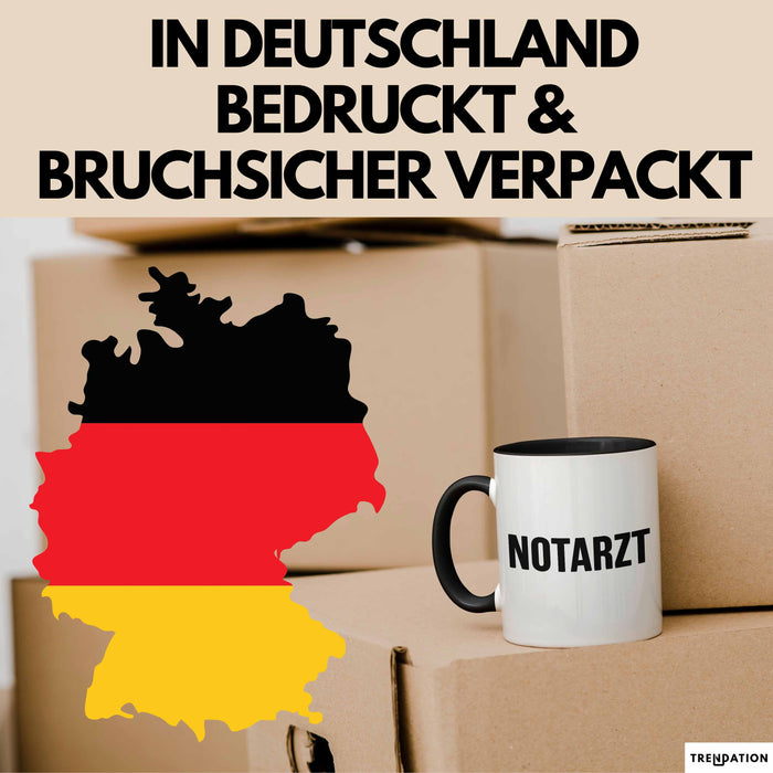 Sanitäter Tasse Geschenk Notfallarzt & Rettungssanitäter Trendation
