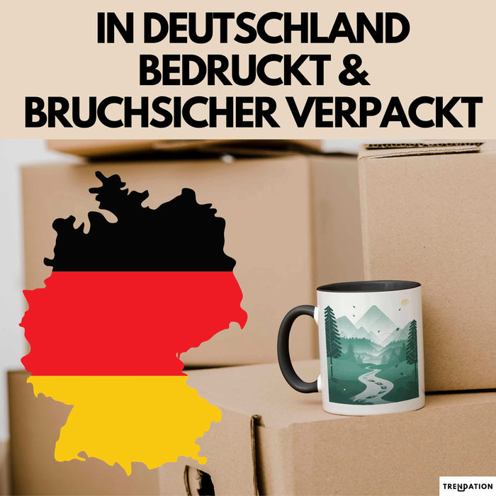 Wanderer Tasse Geschenk Lustige Geschenkidee Spruch Für Trail Entdecker Trendation