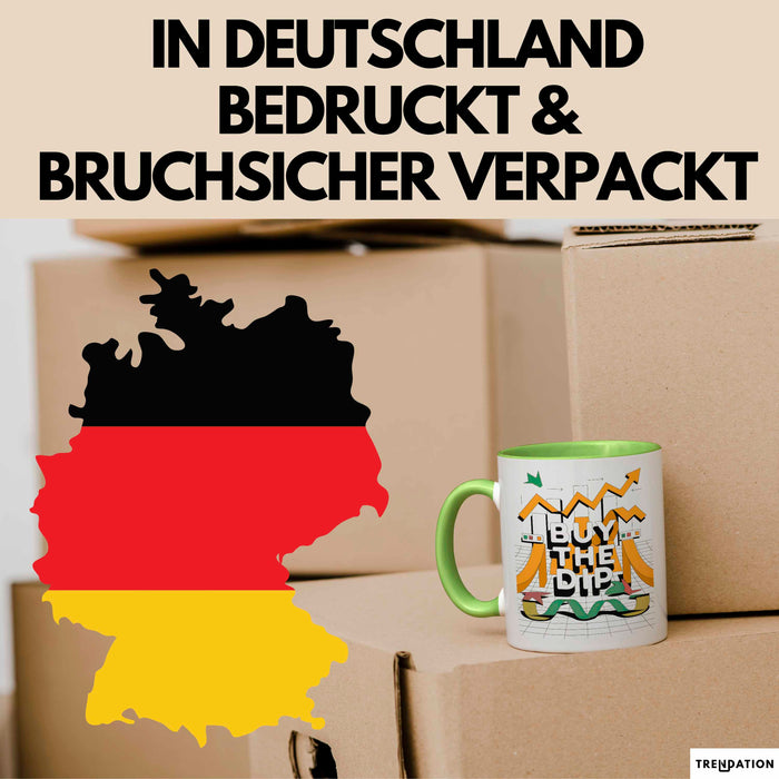 Börsen Analyst Tasse Geschenk Lustige Geschenkidee Spruch Für Markt Denker Grün Trendation