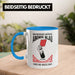 Schiedsrichter Tasse Geschenk für Schiedsrichter mit Spruch Blau Trendation