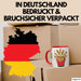 Fast Food Fan Tasse Geschenkidee Burger und Pommes Liebhaber Rot Trendation