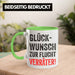 Trendation - Jobwechsel Tasse Geschenk Kollegin Kollege Lustig Abschiedsgeschenk Sprüche Glückwunsch Zur Flucht Trendation
