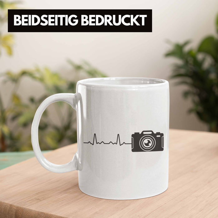 Trendation - Fotograf Tasse Zubehör Fotografie Geschenk Fotografieren Kaffeetasse Geschenkideen Lustiger Spruch Weiß Trendation