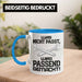 Trendation - Handwerker Tasse mit Spruch Geschenke für Handwerk Kaffeebecher KFZ Mechaniker Mechatroniker Blau Trendation