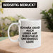 Meme Tasse Burgygeld Tasse Geschenk Dank Meme Internet Spruch Geschenkidee Bürgergeld Weiß Trendation