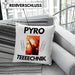 Pyrotechnik Kissen mit Füllung 40x40cm Geschenk Pyrotechnik Ist Doch Kein Verbrechen Meme Joke Rosa Trendation