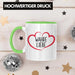Tasse mit Herz Wahre Liebe Geschenk zum Valentinstag Liebeserklärung Geschenke für Freundin Freund Grün Trendation
