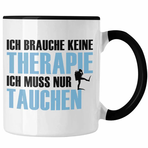 Taucher Tasse Geschenk Kaffeetasse Geschenkidee Männer Tauchen Evolution Grafik Tauchlehrer Tauchsportler Becher Profitaucher Trendation