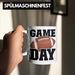Trendation - American Football Tasse Geschenk Football-Spieler Geschenkidee Game Day Weiß Trendation