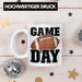 Trendation - American Football Tasse Geschenk Football-Spieler Geschenkidee Game Day Weiß Trendation