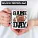 Trendation - American Football Tasse Geschenk Football-Spieler Geschenkidee Game Day Rosa Trendation