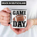 Trendation - American Football Tasse Geschenk Football-Spieler Geschenkidee Game Day Trendation