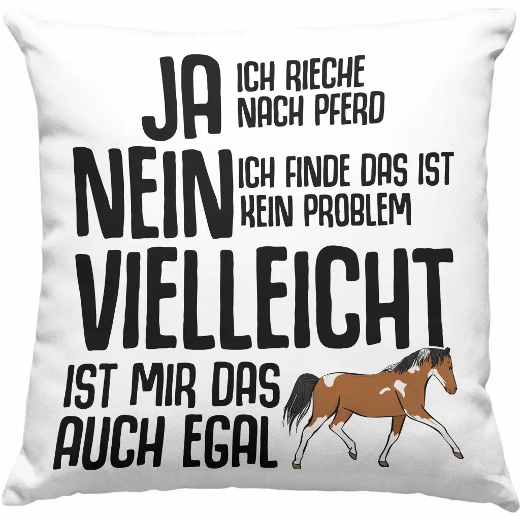 Trendation Lustige Reiter Sprüche Geschenk Kissen Reiterin Pferde