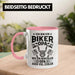 Trendation - Opa Motorrad Geschenk Tasse Opa Motorradfahrer Geschenkidee Vatertag Geburtstag Geschenkideee Biker Opa Rosa Trendation