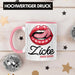 Trendation - Valentinstag Tasse Geschenk Zicke Aber Seine Grafik Freundin Freund Geschenkidee Rosa Trendation