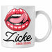 Trendation - Valentinstag Tasse Geschenk Zicke Aber Seine Grafik Freundin Freund Geschenkidee Weiß Trendation