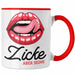 Trendation - Valentinstag Tasse Geschenk Zicke Aber Seine Grafik Freundin Freund Geschenkidee Rot Trendation