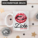 Trendation - Valentinstag Tasse Geschenk Zicke Aber Seine Grafik Freundin Freund Geschenkidee Weiß Trendation
