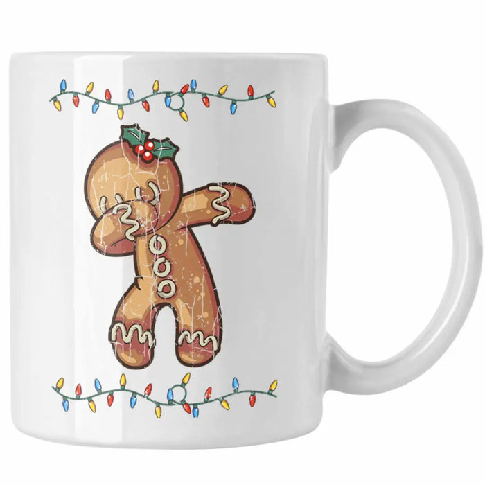 Weihnachten Tasse Lebkuchenmann für Kinder Weihnachtstasse Lustig Geschenk — TrendationStore