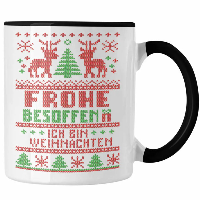 Weihnachten Tasse Ich Bin Weihnachtstasse Weihnachtstassen Lustig Glühwein — TrendationStore