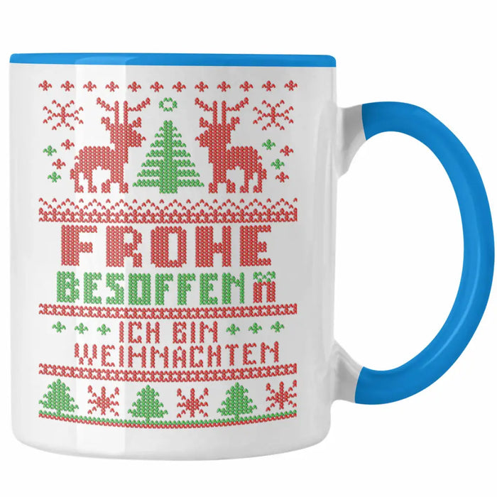 Weihnachten Tasse Ich Bin Weihnachtstasse Weihnachtstassen Lustig Glühwein — TrendationStore