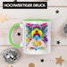 Yorkie Besitzer Farbe Love Tasse Geschenk Lustiger Spruch Geschenkidee Yorkie Besitzerin Grün Trendation