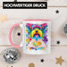 Yorkie Besitzer Farbe Love Tasse Geschenk Lustiger Spruch Geschenkidee Yorkie Besitzerin Rosa Trendation