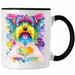 Yorkie Besitzer Farbe Love Tasse Geschenk Lustiger Spruch Geschenkidee Yorkie Besitzerin Trendation