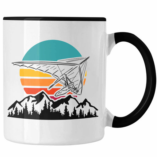 Tasse Drachenflieger-Grafik Geschenk Drachenfliegen Drachenflieger Hängegleiter Trendation