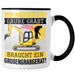 Wer Anderen Eine Grube Gräbt Tasse Bagger-Fahrer Geschenk Grubengrabgerät Bauarbeiter Männer Trendation