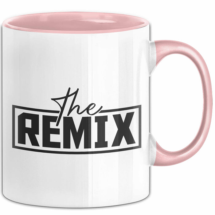 The Remix Tasse Geschenk Partner-Tassen Geschwister Kaffee-Becher Rosa Trendation