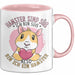 Hamster-Liebhaber Geschenk Tasse Mädchen Hamster Sind Süß Ich Bin Ein Hamster Kaffee-Becher Rosa Trendation
