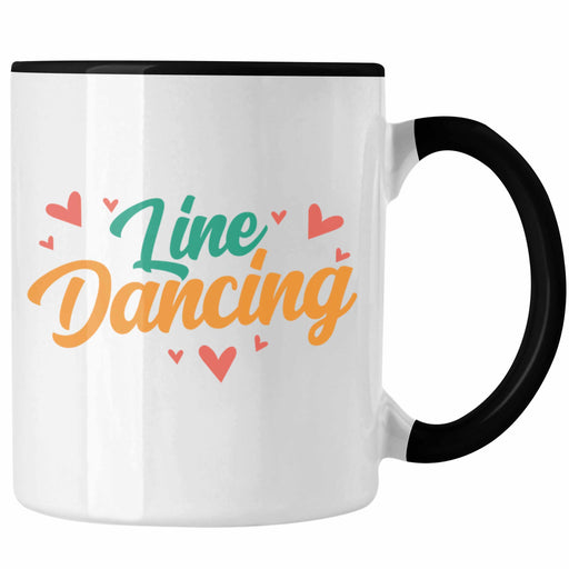 Lustige Line Dance Tasse - Tolles Geschenk für Line Dance Enthusiasten "Line Dancing" Trendation