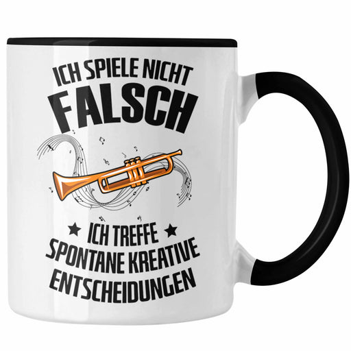 Tasse Posaunist Geschenk Lustiges Geschenkidee Posaunen-Spieler Trendation