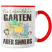 Garten Tasse Geschenk Spruch Hobby-Gärtner Geschenkidee Ein Leben Ohne Garten Rot Trendation