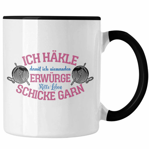 Garn-Tasse Geschenkidee für Strick- und Häkelbegeisterte Trendation