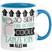 Tänzerin Geschenk Tasse Lustig Geschenkidee für Tänzerin Geburtstag So Sieht Eine Richtig Coole Tänzerin Aus Frauen Spruch Blau Trendation