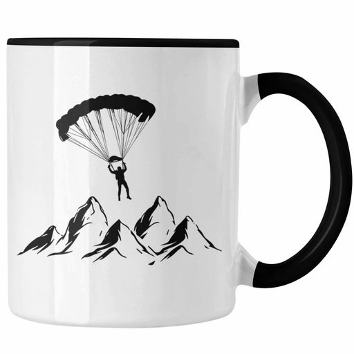 Gleitschirmfliegen Tasse Geschenk Paragliding Paragleiten Luftsport Grafik Trendation