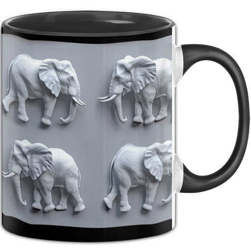 Elefanten 3D Tasse Geschenk Elefanten-Liebhaber Geschenkidee Trendation