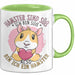 Hamster-Liebhaber Geschenk Tasse Mädchen Hamster Sind Süß Ich Bin Ein Hamster Kaffee-Becher Grün Trendation