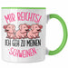 Schweine Tasse Geschenk Mir Reichts Ich Geh Zu Meinen Schweinen Landwirt Bauer Geschenkidee Grün Trendation