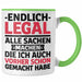 18. Geburtstag Tasse Geschenk Männer Frauen 18er Geschenkidee Lustig Spruch Endlich Legal Alle Sachen Machen Die Ich Davor Auch Schon Gemacht Habe Grün Trendation