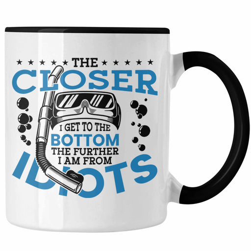 Taucher Geschenk Spruch Tasse Tauchlehrer Geschenkidee Profi Taucher Humor Trendation