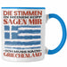 Griechenland Tasse Urlaub Heimat Geschenk Spruch Grieche Geschenkidee Blau Trendation