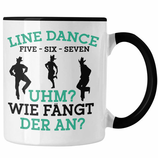 Lustige Line Dance Tasse - Tolles Geschenk für Line Dance Enthusiasten Trendation