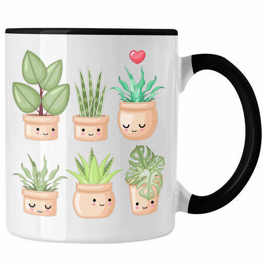 Pflanzenliebe Tasse Geschenk für Pflanzenliebhaber Pflanzen Grafik Trendation
