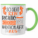 So Sieht Ein Richtig Cooler Marathonläufer Aus Geschenk Tasse Lustiger Spruch Geschenkidee Grün Trendation