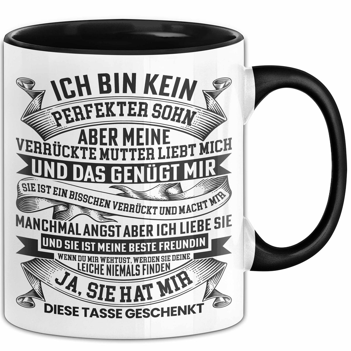 Stiefmutter Tasse Mit Spruch - Geschenk Ich Habe Keine Stieftochter - Ich Habe Eine Tochter, Die Zufällig Geboren Wurde Stiefmama Muttertag