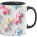3D Tasse Einhorn Grafik Geschenkidee Mädchen 3D Einhorn Motiv Luftballong Viele Einhörner Trendation